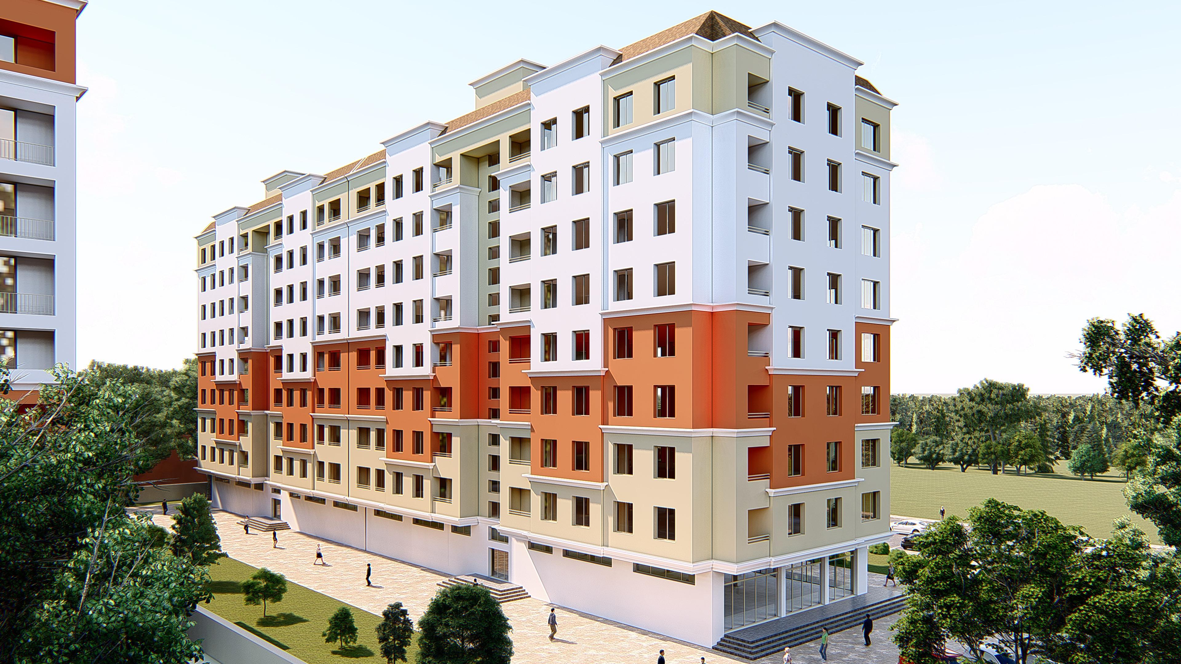 Eko Park Ceyranbatan — həyət və yaşıllıq